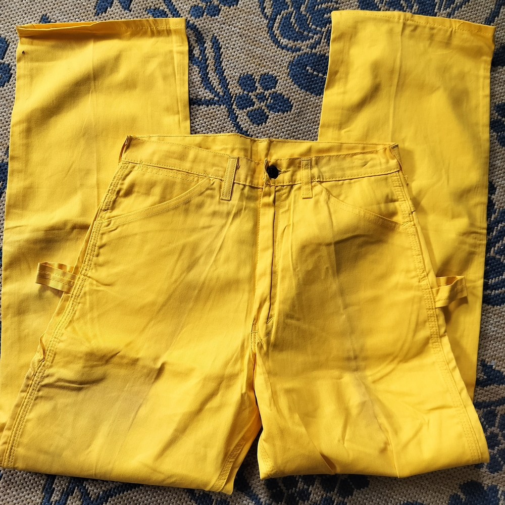 Men's Yellow Pants